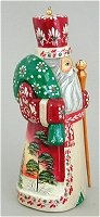 Father Frost with Green Bag